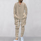 💥 2-teiliges Herren-Set aus Baggy-Sweatshirt mit V-Ausschnitt und Jogginghose