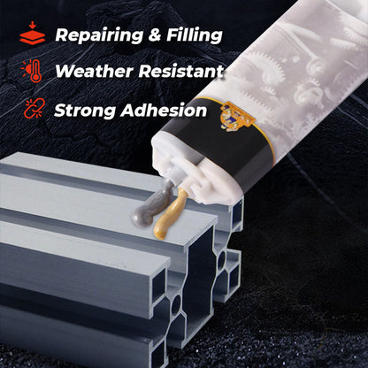 100g Metall-Reparatur-Epoxid-Kleber mit Werkzeug
