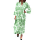 🌸Saisonales Kleid 47% Rabatt🌸Bohème bedrucktes Maxikleid