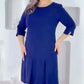 Women's Plus Size A-Line Work Dress