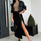 Stilvoller Bodycon-Rock aus Denim mit Knopfverschluss