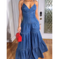 🌷Was soll ich morgen anziehen?🍃Sexy rückenfreier Damen-Jumpsuit mit V-Ausschnitt