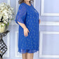 🪻Charmantes, modisches, leichtes und lockeres Kleid mit Print