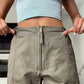⏳Begrenzte Zeit 50% Rabatt💥Lässige, lockere Damenhose mit hoher Taille und Taschen