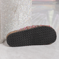 Women's Comfortable Casual Sequin Cork Slippers