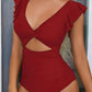 🎁BEGRENZTER HOT SALE – 67 % RABATT👗Sexy Badeanzug mit Rüschen
