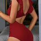 🎁BEGRENZTER HOT SALE – 67 % RABATT👗Sexy Badeanzug mit Rüschen