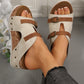 Modische Plateau-Sandalen mit Keilabsatz für Damen🔥🔥