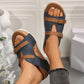 Modische Plateau-Sandalen mit Keilabsatz für Damen🔥🔥