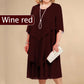 👗50% Rabatt🔥Midikleid im Lagen-Look in großen Größen