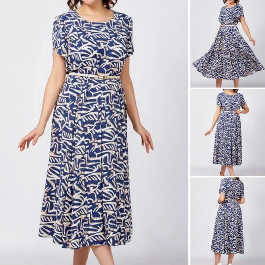 🎀Zeitloses Kleid🎀Taillenbetonend-atmungsaktiv