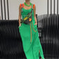 Lässiges, ärmelloses Kleid mit Print für Damen