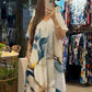 ⏳Begrenzte Zeit 50% Rabatt💥👗 Lockere, lässige Damenkleider mit V-Ausschnitt und bedruckten Kurzarm