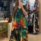 ⏳Begrenzte Zeit 50% Rabatt💥👗 Lockere, lässige Damenkleider mit V-Ausschnitt und bedruckten Kurzarm