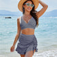 🌸Frühjahr-Sommer-Promotion-Periode! -Dick gestreifter Bikini mit hoher Taille 🌸