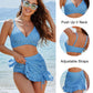 🌸Frühjahr-Sommer-Promotion-Periode! -Dick gestreifter Bikini mit hoher Taille 🌸