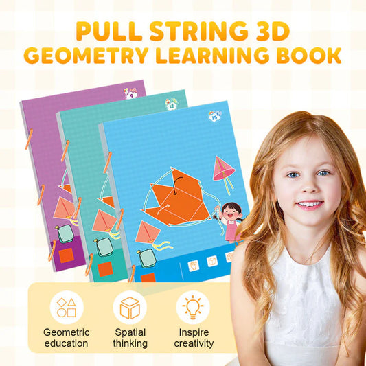✨Pull String 3D Geometry Lernbuch