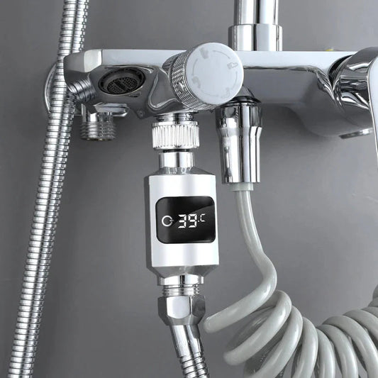 Electricity LED Display ABS Bathtub Water