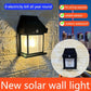 🔥 HOT SALE 49% AB - Solarbetriebene Wandleuchte für den Außenbereich💡💡