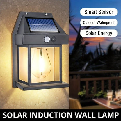 🔥 HOT SALE 49% AB - Solarbetriebene Wandleuchte für den Außenbereich💡💡