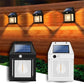🔥 HOT SALE 49% AB - Solarbetriebene Wandleuchte für den Außenbereich💡💡