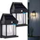 🔥 HOT SALE 49% AB - Solarbetriebene Wandleuchte für den Außenbereich💡💡