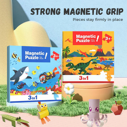 Magnetpuzzles für Kinder🎉 Perfekt für kleine Entdecker. 🌈✨