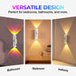💡 Intelligente LED-Nachtlampe mit Bewegungssensor – dimmbar, RGB-Farbwechsel, USB-aufladbar & magnetisch für Schlafzimmer & Flur