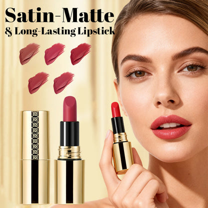 Satin-matt & langanhaltender Lippenstift