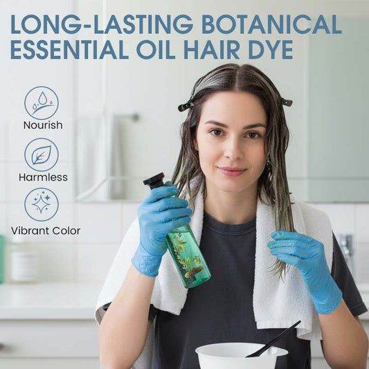 🌿 50% RABATT JETZT! 🔥💇♀️ Pflanzenbasierte Haarfarbe – Sanft &amp; Langanhaltend! Pflegend &amp; Farbintensiv! ✨