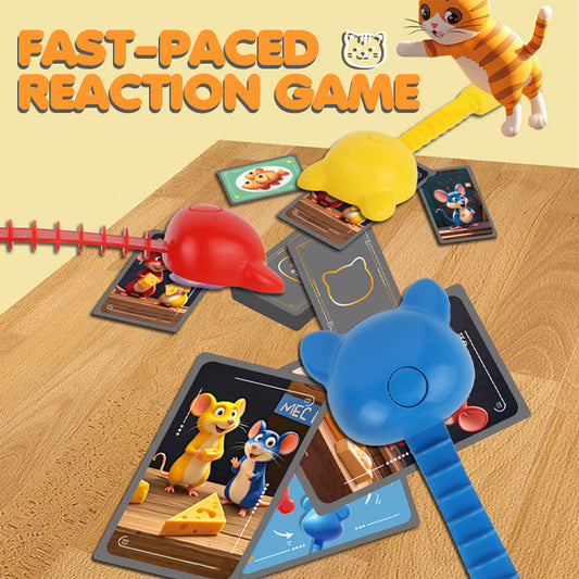 🔥Solange der Vorrat reicht 40 % Rabatt!🎉Katze-und-Maus-Reaktionstraining-Spiel