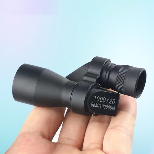🔥Heißer Verkauf 50 % Rabatt🔥🔭 Mini Pocket Fernglas (1000x20): Pocket-Large + Smartphone-Clip – Perfekt für Outdoor-Abenteuer (Für alle Altersgruppen!)
