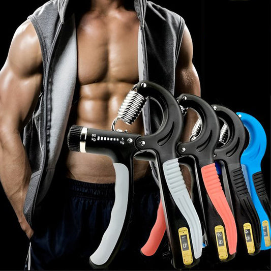 ✊ VERSTELLBARER HANDTRAINER – Automatische Zählfunktion • Einstellbarer Widerstand • Rutschfester Griff • Kompakt & Vielseitig