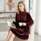 👗Vintage-inspiriertes Tunikakleid mit Spitzeneinsatz
