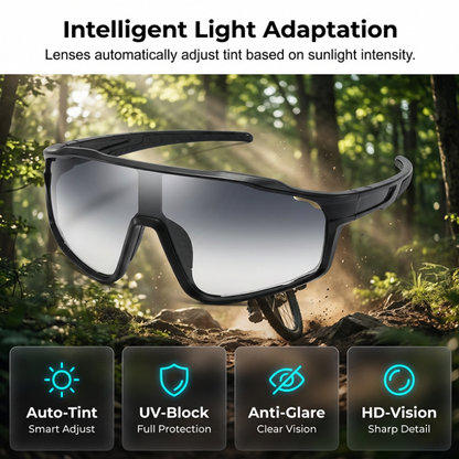 🕶️ Photochrome Outdoor-Sportbrillen✨