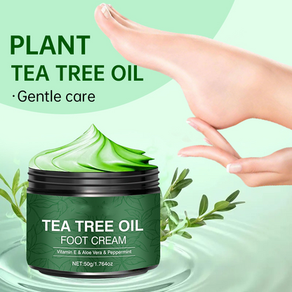✨Kaufe 1 erhalte 1 gratis 💝Beruhigende Fußcreme mit Aloe Vera & Teebaumöl
