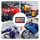 Wasserdichte Motorrad-Front- & Heck-Dashcam