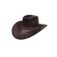 🤠 50% RABATT! ☀️ Vintage-Cowboyhut mit breiter Krempe & Riemen – PU, verstellbar & einheitsgröße – Perfekt für Western-Look & Sommerfestivals 🌾
