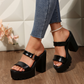 👠 Maximale Höhe, maximaler Komfort: Ihre neuen Lieblings-Sandalen! ✨