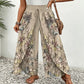 🌺Bedruckte Damenhose mit weitem Bein und Kordelzug