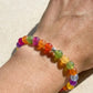 Regenbogen Katzenauge Perlenschmuck – Halskette, Armband, Fußkette & Handyband