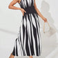 👗Elegantes Träger-Maxikleid mit Druckmuster, bequem für Alltag & Urlaub
