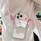 Niedlicher Handy-Clip mit Tiermotiv und Umhängeband