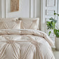 📢📢50 % Rabatt!! ⏰🎁 Elegantes Bettwäsche-Set mit edlem Falten-Design – stilvoller Komfort für dein Schlafzimmer🛏️✨