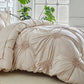 📢📢50 % Rabatt!! ⏰🎁 Elegantes Bettwäsche-Set mit edlem Falten-Design – stilvoller Komfort für dein Schlafzimmer🛏️✨