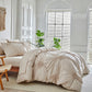 📢📢50 % Rabatt!! ⏰🎁 Elegantes Bettwäsche-Set mit edlem Falten-Design – stilvoller Komfort für dein Schlafzimmer🛏️✨