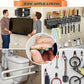 🛠️🔩 Selbstbohrende Dübel-Set mit Schrauben 🪨 Befestigungszubehör für die einfache Wandmontage
