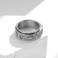 🛍️ 50 % Rabatt – Titanstahl-Ring mit Mond-, Stern- & Sonnen-Motiv – drehbarer Fidget-Ring – für kleine Auszeiten im Alltag 🌙