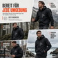 💎🔥 Bestseller –  Herren-Outdoor-Windjacke mit abnehmbarer Kapuze