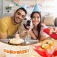 🍊 Neu & Schnüffelspaß! 🐶 Interaktives Schnüffel- & Plüsch-Hundespielzeug in Orangenform – Zwei Teile (Schale + Fruchtfleisch), versteckte Leckerli-Taschen